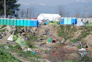 Photo of a refugee camp in Greece. Photo credit: ANN/ADRA International.