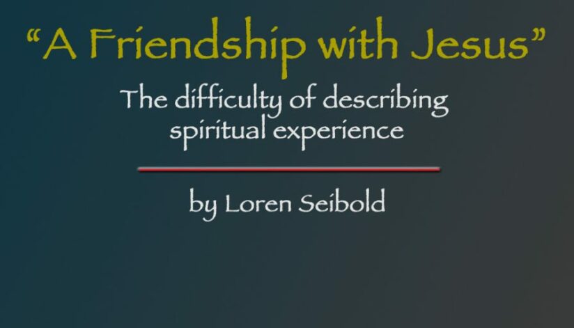 friendship-Jesus