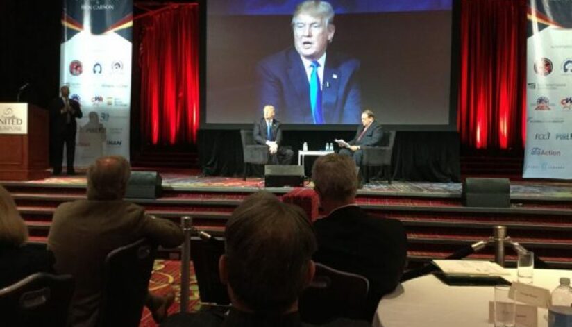 Batchelor with Trump