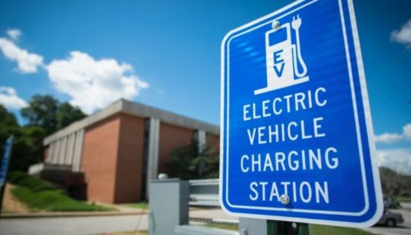 SAU electric car station
