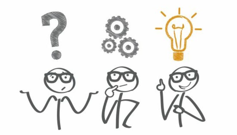 50242602 - thinking. businessman solving a problem