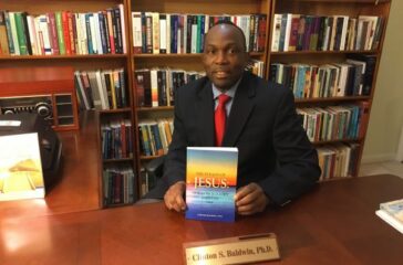Baldwin w his book