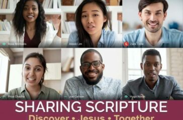 Google Meet Sharing Scripture