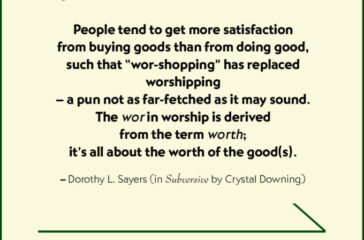 Sayers - Wor-shopping