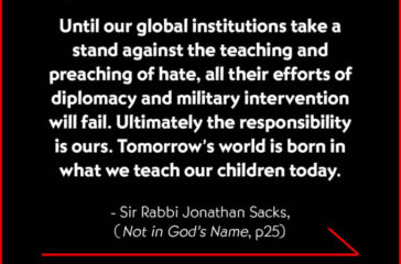 Sacks - stand against hate Sacks - stand against hate