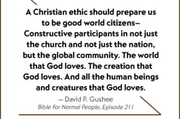 Gushee - Christian ethics