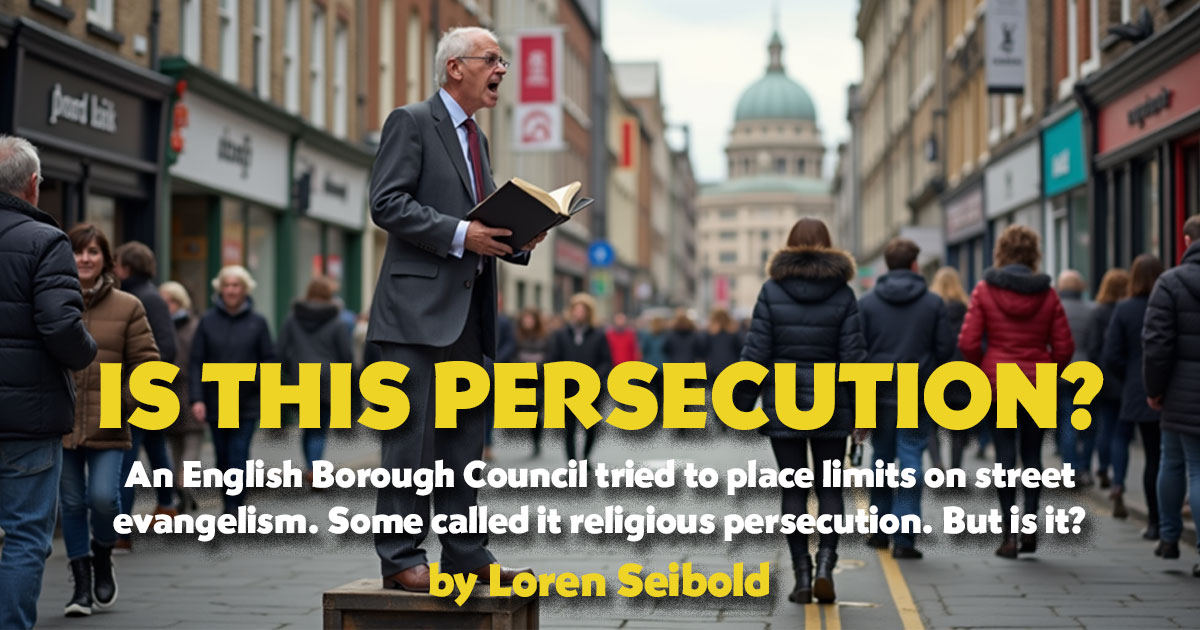 Is This Religious Persecution?
