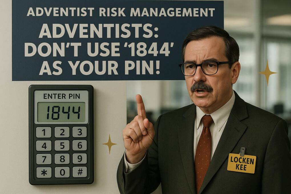 SATIRE: Security Experts Warn Adventists to Stop Using 1844 for Their PIN Numbers