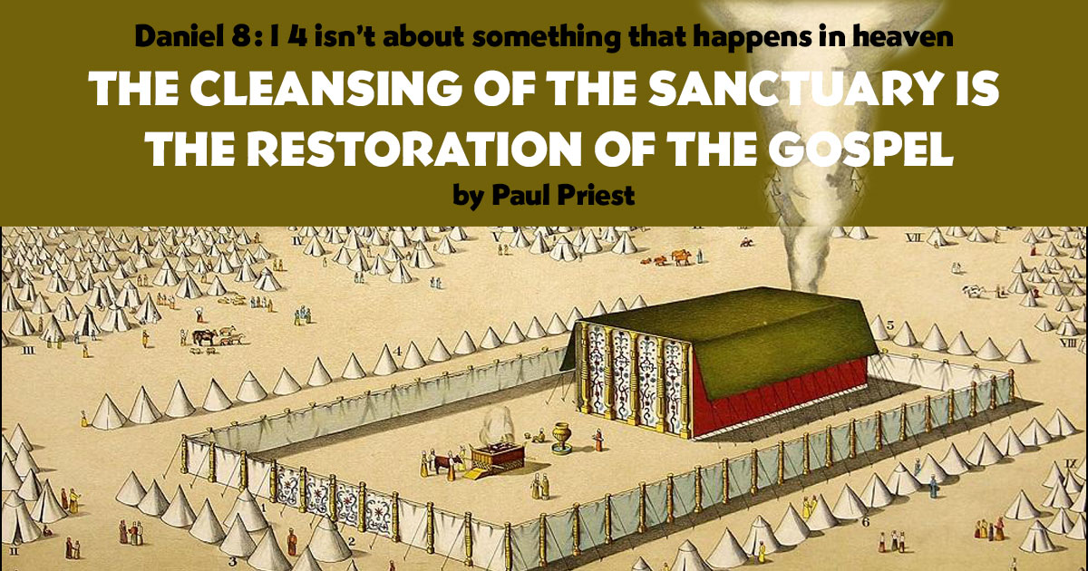 Daniel 8:14 Is About Restoring the Gospel of God’s Grace