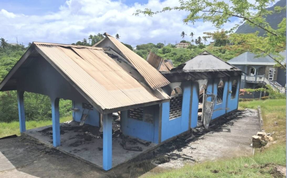 St. Lucia Church Reels from Devastating Fire