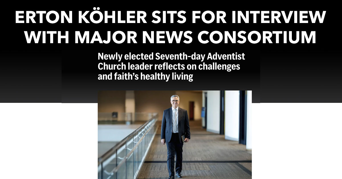 Erton Köhler Compares His Challenges to the Pope’s in AP Interview