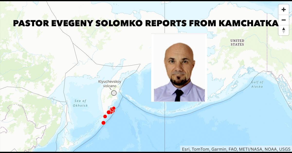 Earthquake Report from Adventist Pastor in Kamchatka